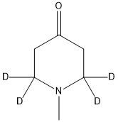 1-Methyl-4-piperidone-[2,2,6,6-d4]